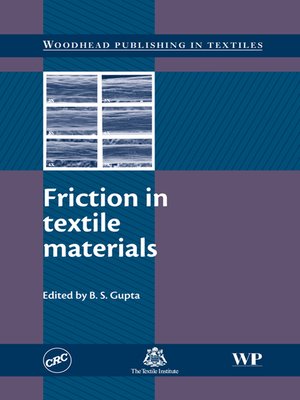 cover image of Friction in Textile Materials
